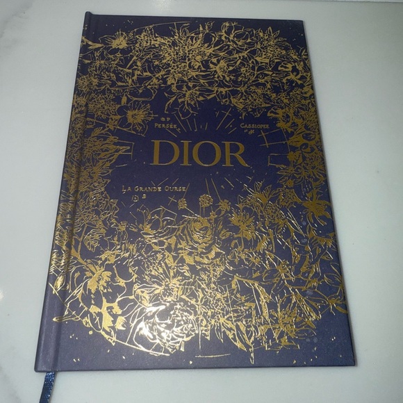 New Dior Midnight Blue and Gold Journal - Picture 2 of 11